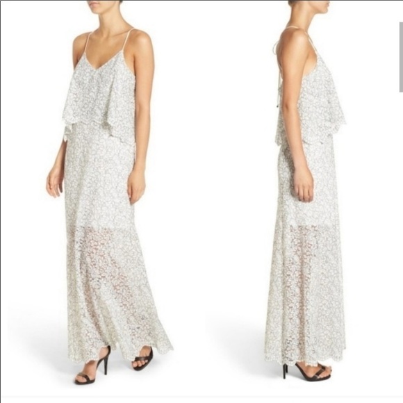 Willow & clay lace maxi dress, small - Picture 2 of 8